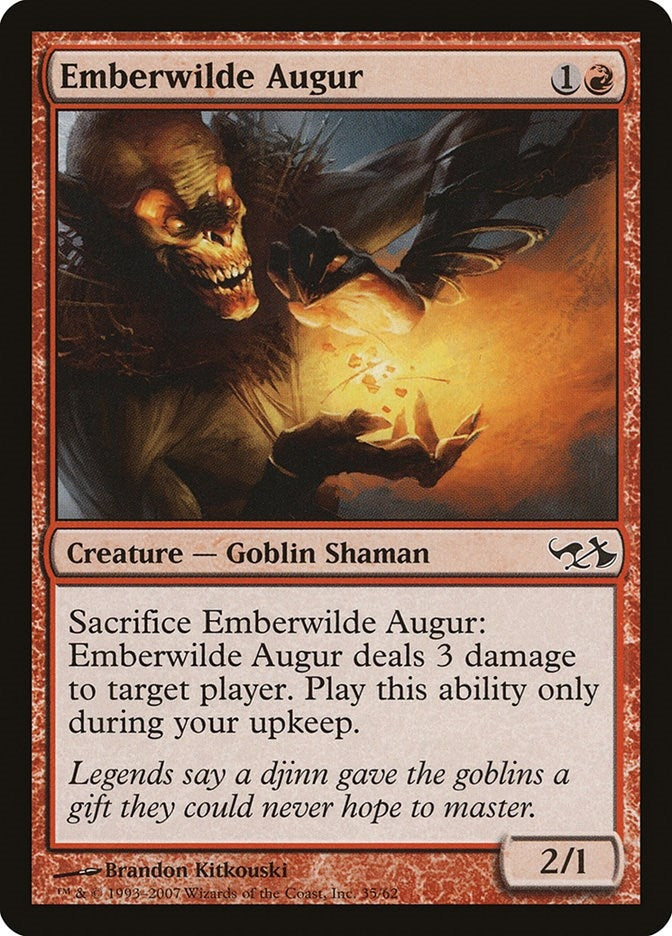 Image for Emberwilde Augur (35) (EVG) - Magic: The Gathering