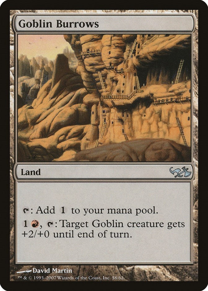 Image for Goblin Burrows (58) (EVG) - Magic: The Gathering