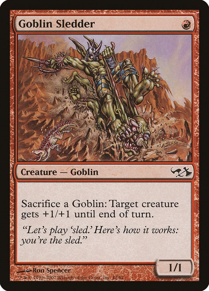 Image for Goblin Sledder (41) (EVG) - Magic: The Gathering