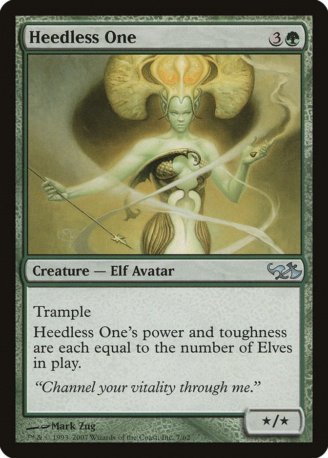 Image for Heedless One (7) (EVG) - Magic: The Gathering