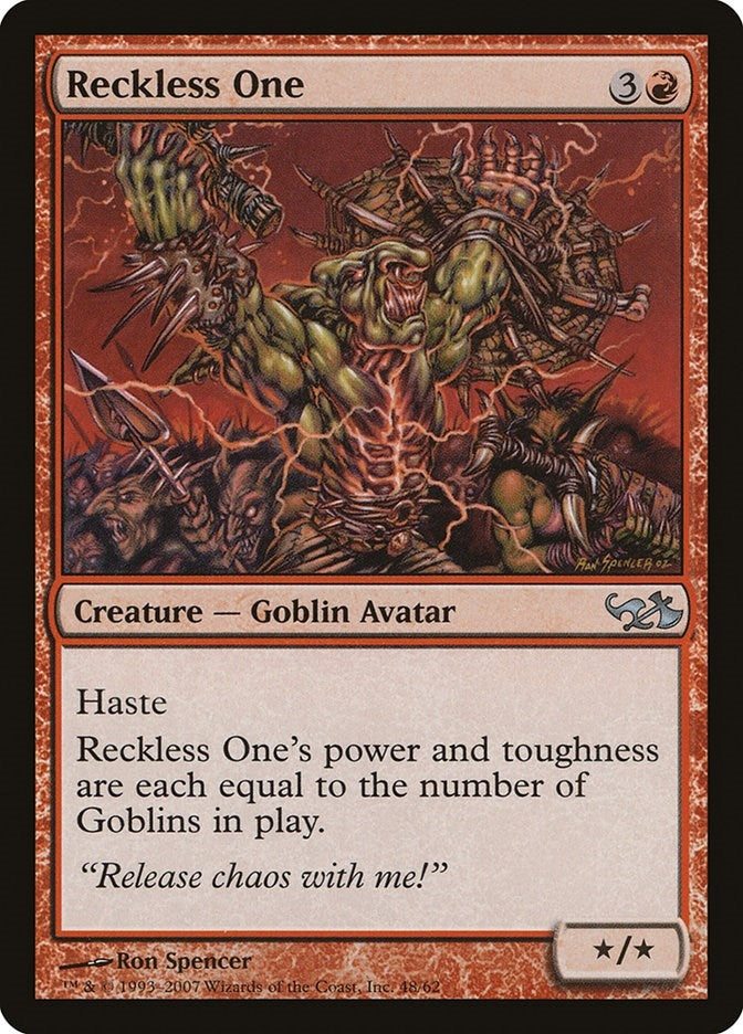 Image for Reckless One (48) (EVG) - Magic: The Gathering