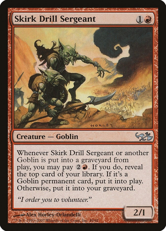 Image for Skirk Drill Sergeant (49) (EVG) - Magic: The Gathering