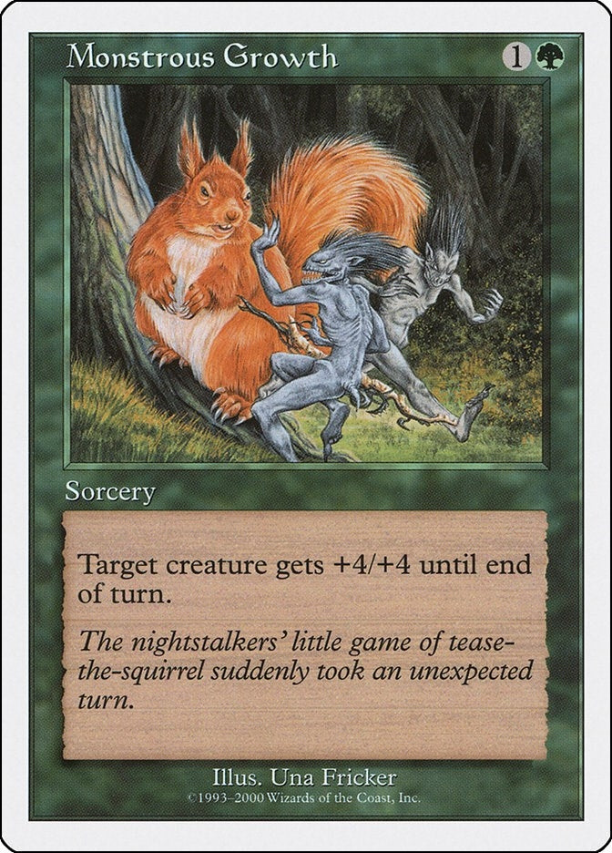 Image for Monstrous Growth (S00) - Magic: The Gathering