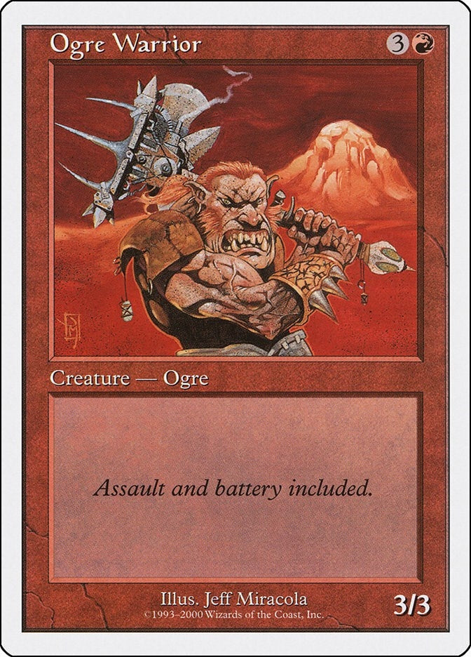 Image for Ogre Warrior (S00) - Magic: The Gathering
