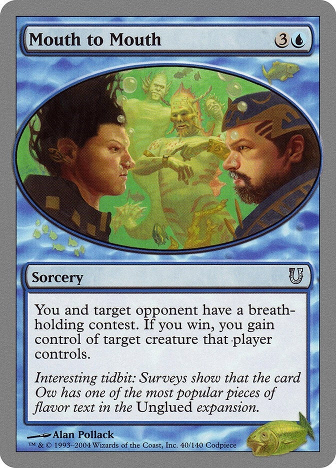 Image for Mouth to Mouth (40) (UNH) - Magic: The Gathering