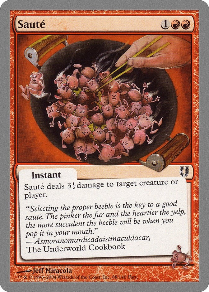 Image for Saute (88) (UNH) - Magic: The Gathering