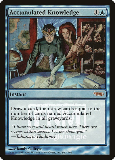 Accumulated Knowledge (8) (FNM)