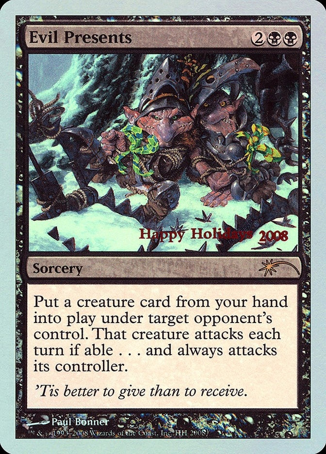 Image for Evil Presents (2008) (SPECIAL) - Magic: The Gathering