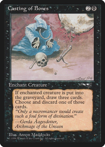Casting of Bones (Hooded Figure) (3) (ALL)