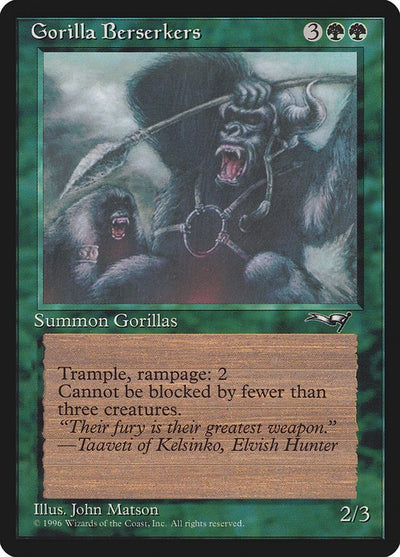Gorilla Berserkers (76) (ALL)
