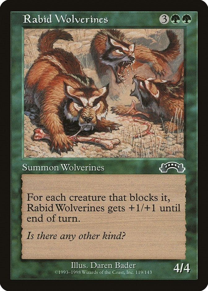 Rabid Wolverines (119) (EXO) Japanese