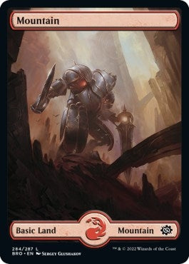 Mountain (284) - Full Art (284) (BRO)