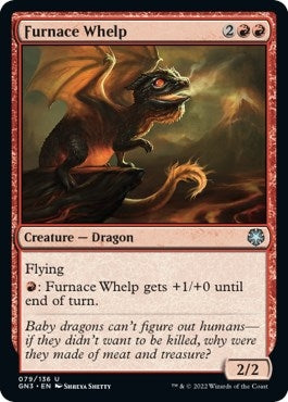 Image for Furnace Whelp (79) (GN3) - Magic: The Gathering
