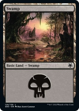 Image for Swamp (128) (128) (GN3) - Magic: The Gathering