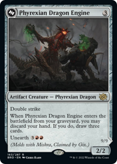 Phyrexian Dragon Engine (163) (BRO)