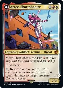Image for Arcee, Sharpshooter (7) (BOT) - Magic: The Gathering