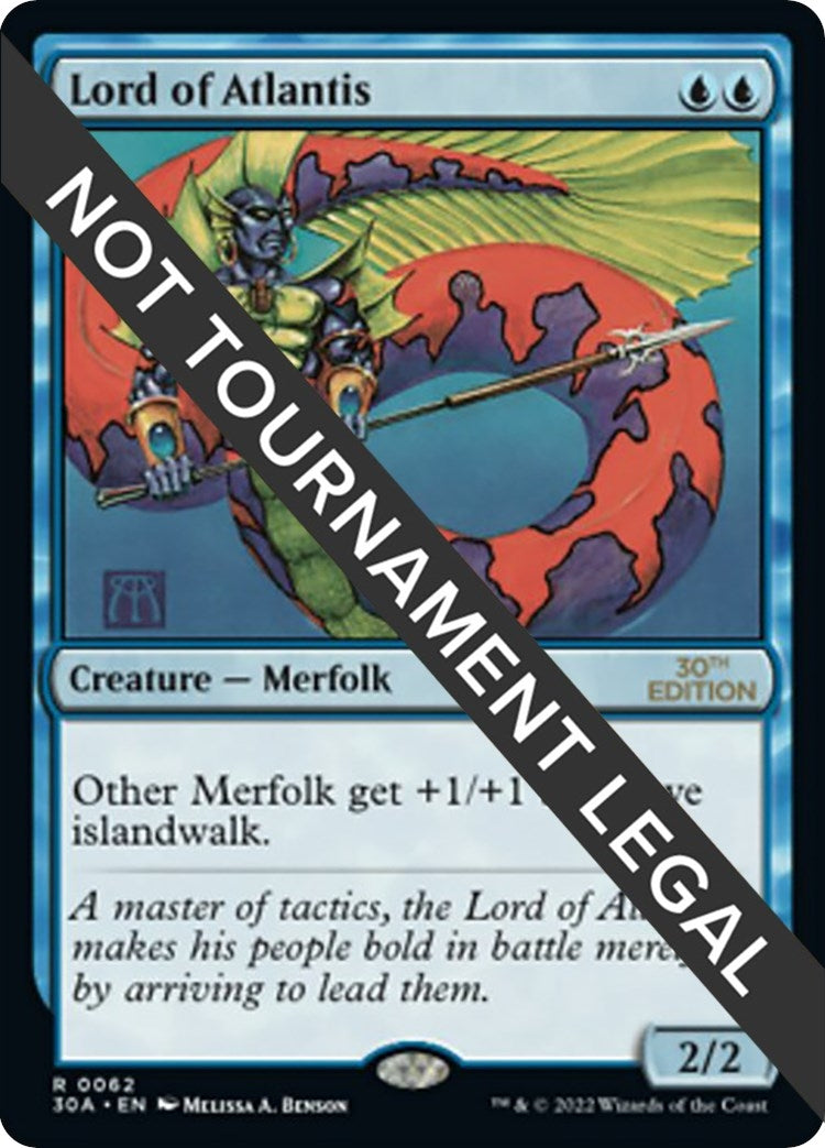 Image for Lord of Atlantis (62) (30A) - Magic: The Gathering