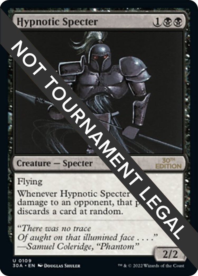 Image for Hypnotic Specter (109) (30A) - Magic: The Gathering