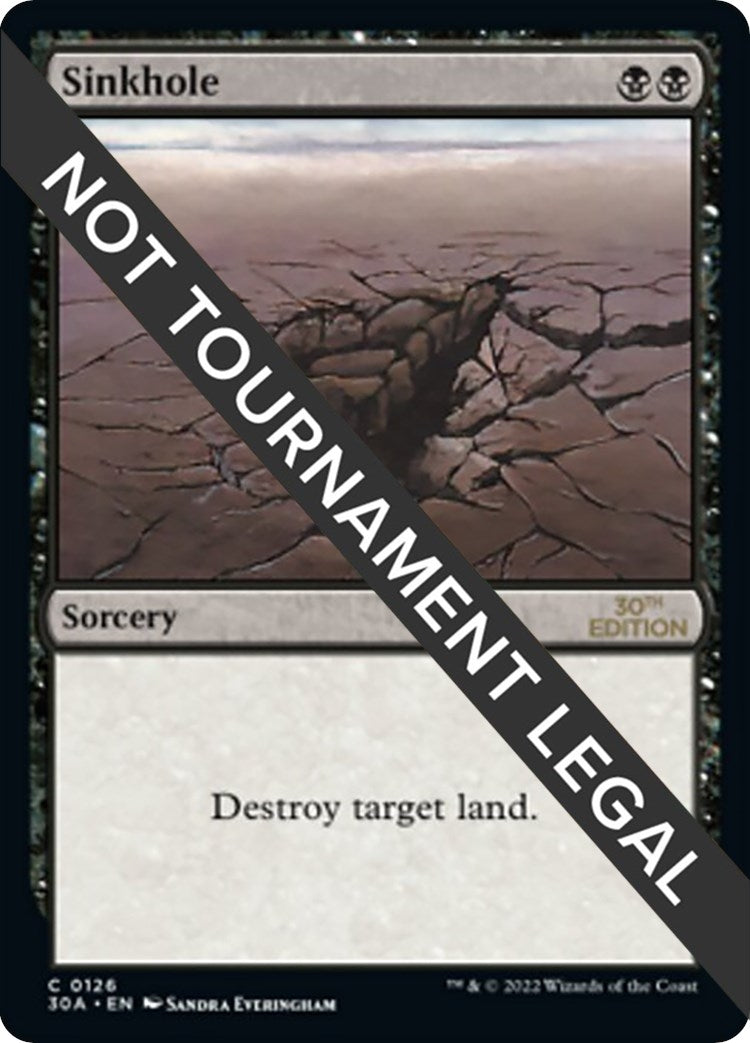 Image for Sinkhole (126) (30A) - Magic: The Gathering