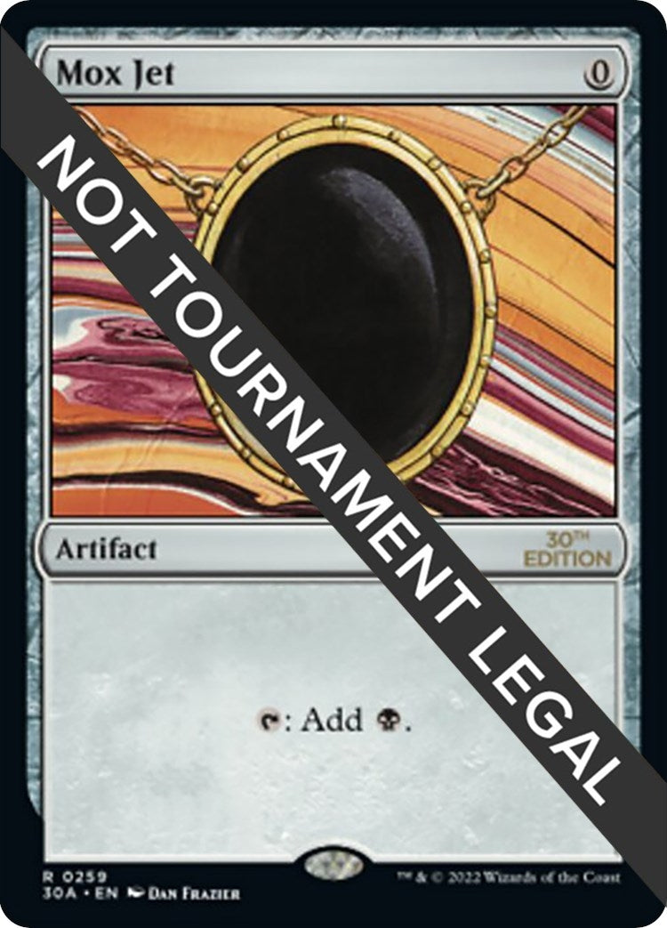 Image for Mox Jet (259) (30A) - Magic: The Gathering