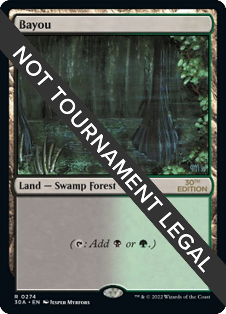 Image for Bayou (274) (30A) - Magic: The Gathering