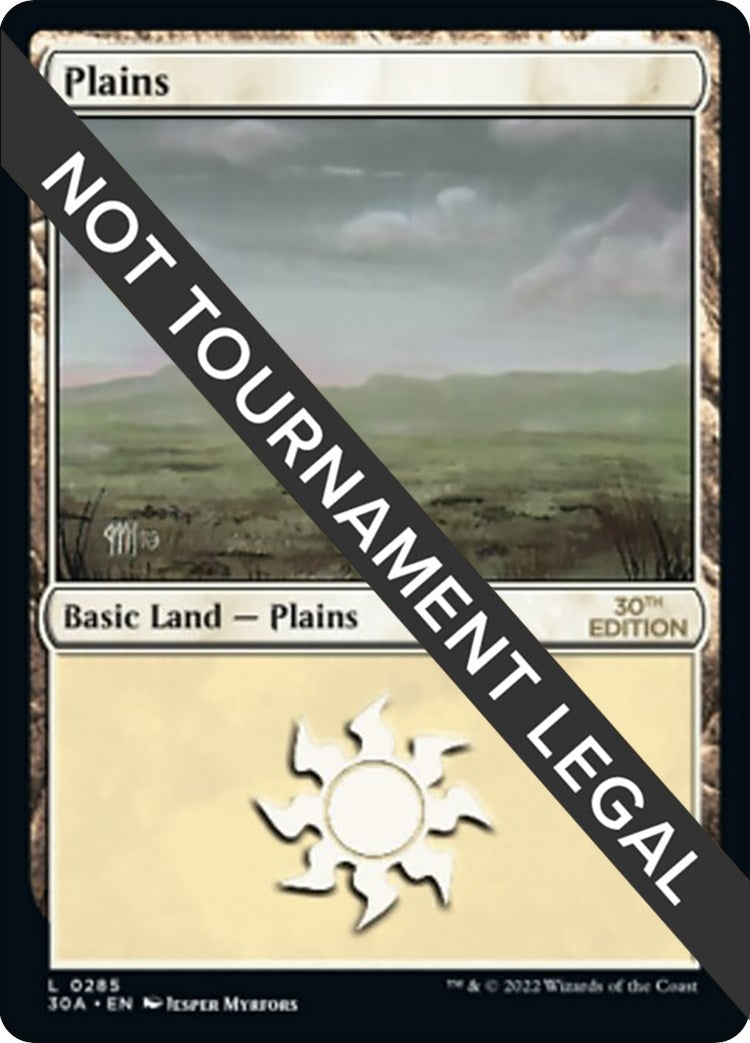 Image for Plains (285) (285) (30A) - Magic: The Gathering
