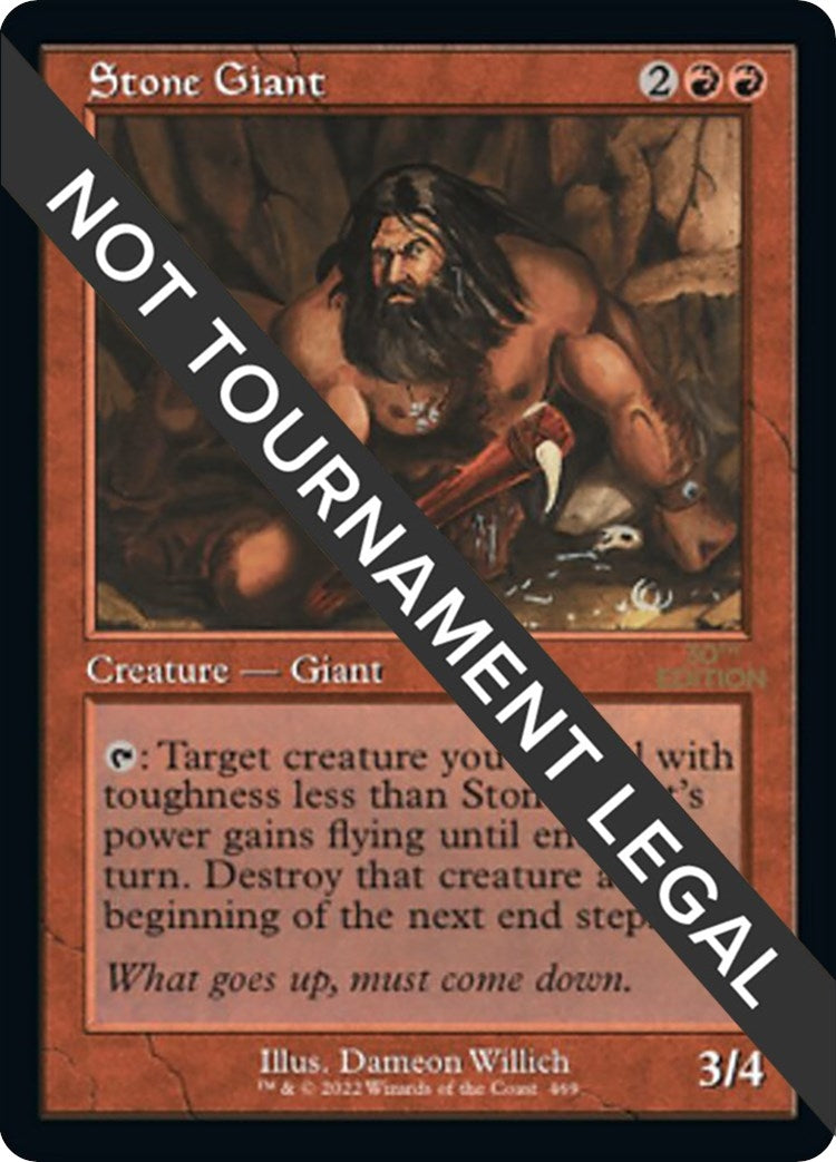 Image for Stone Giant (Retro Frame) (469) (30A) - Magic: The Gathering