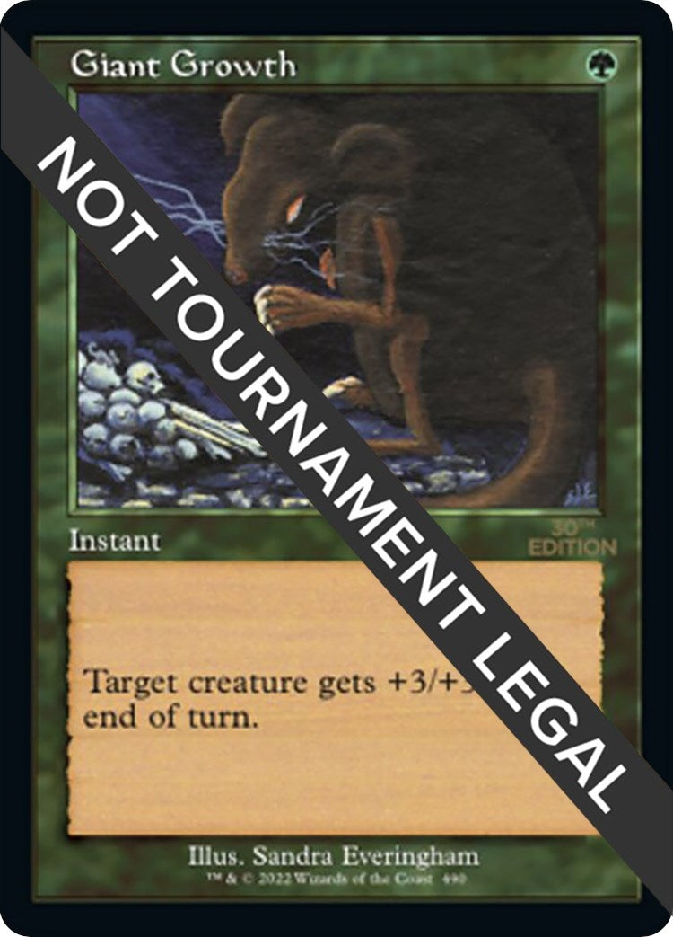 Image for Giant Growth (Retro Frame) (490) (30A) - Magic: The Gathering