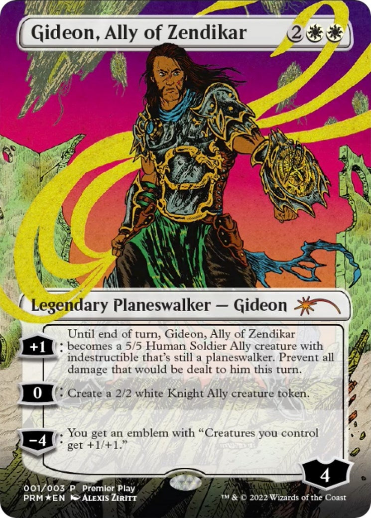 Image for Gideon, Ally of Zendikar (1) (PTP) - Magic: The Gathering