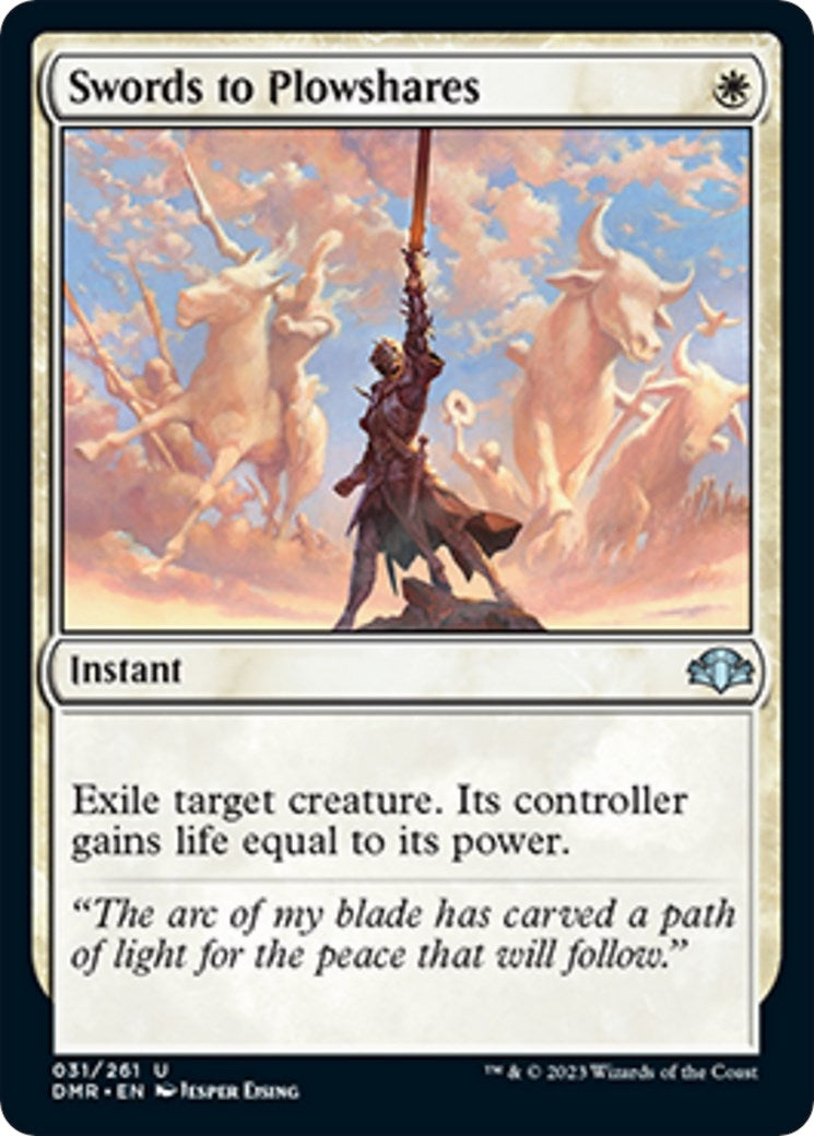 Image for Swords to Plowshares (31) (DMR) - Magic: The Gathering