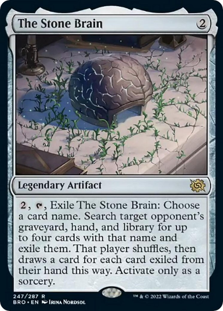 Image for The Stone Brain (247) (BRO) - Magic: The Gathering