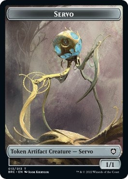 Image for Servo // Phyrexian Horror Double-Sided Token (13 // 11) (BRC) - Magic: The Gathering