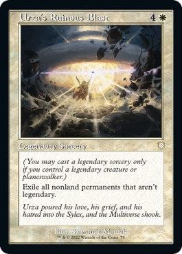 Image for Urza's Ruinous Blast (Retro Frame) (79) (BRC) - Magic: The Gathering