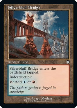 Silverbluff Bridge (Retro Frame) (200) (BRC)