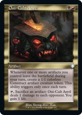 Oni-Cult Anvil (Retro Frame) (127) (BRC)