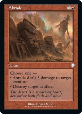Abrade (Retro Frame) (111) (BRC)