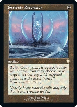 Image for Strionic Resonator (Retro Frame) (165) (BRC) - Magic: The Gathering