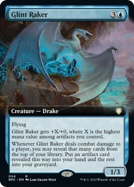 Glint Raker (Extended Art) (54) (BRC)