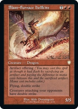 Image for Blast-Furnace Hellkite (Retro Frame) (12) (BRC) - Magic: The Gathering