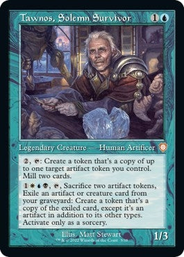 Image for Tawnos, Solemn Survivor (Retro Frame) (3) (BRC) - Magic: The Gathering
