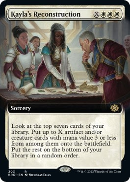 Kayla's Reconstruction (Extended Art) (303) (BRO)