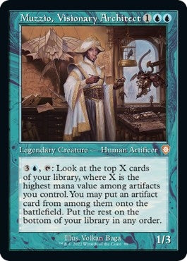 Muzzio, Visionary Architect (Retro Frame) (89) (BRC)