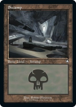 Image for Swamp (34) (Retro Frame) (34) (BRC) - Magic: The Gathering