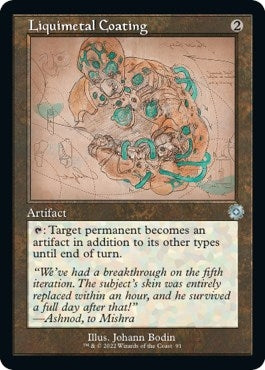 Image for Liquimetal Coating (Schematic) (91) (BRR) - Magic: The Gathering