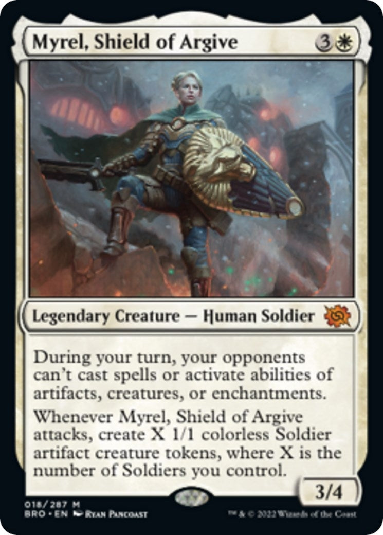 Image for Myrel, Shield of Argive (18) (BRO) - Magic: The Gathering