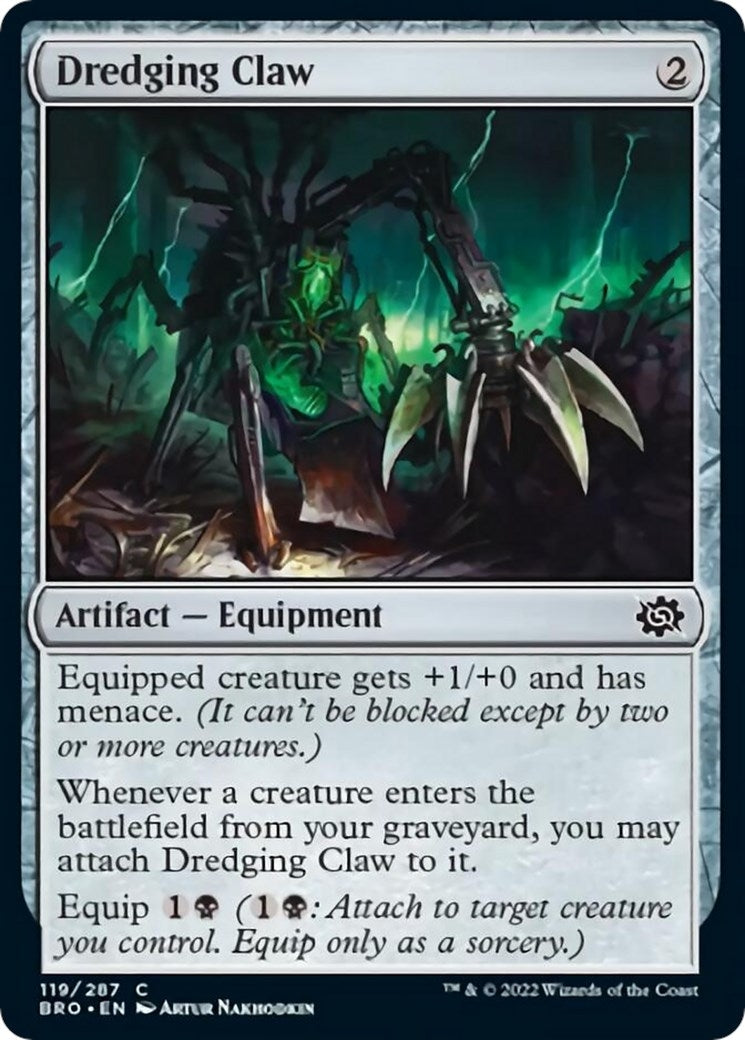 Image for Dredging Claw (119) (BRO) - Magic: The Gathering