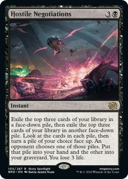Hostile Negotiations (105) (BRO)