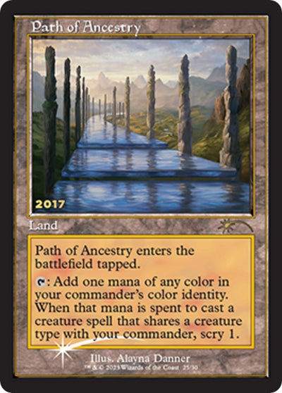 Path of Ancestry (25) (30A-P)
