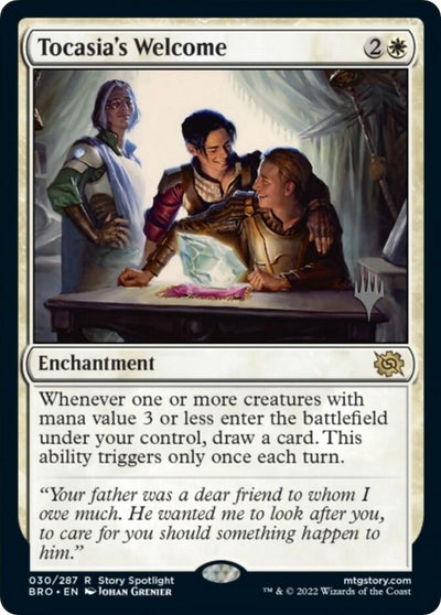 Tocasia's Welcome (30) (PPBRO)