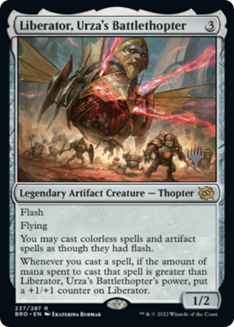 Image for Liberator, Urza's Battlethopter (237) (PPBRO) - Magic: The Gathering